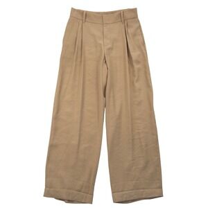 Vince Tan Wide-Leg Trousers